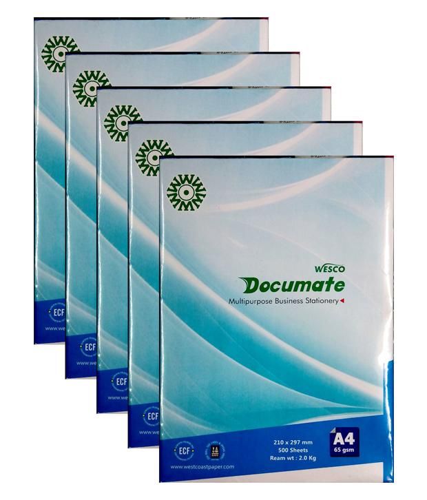 Wesco Documate A4 65GSM